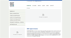 Desktop Screenshot of netmediaclick.it