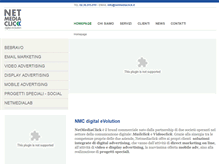 Tablet Screenshot of netmediaclick.it